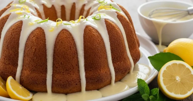 lemon glaze for bundt cake