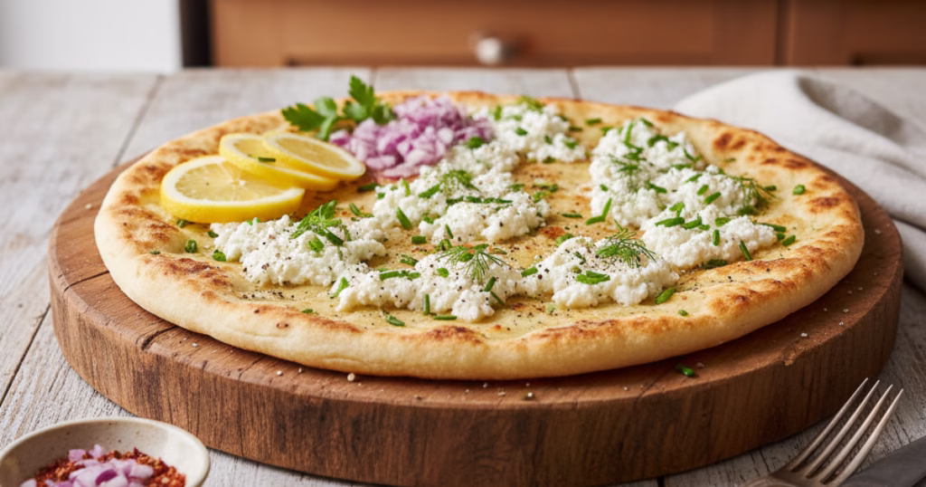 cottage cheese flatbread